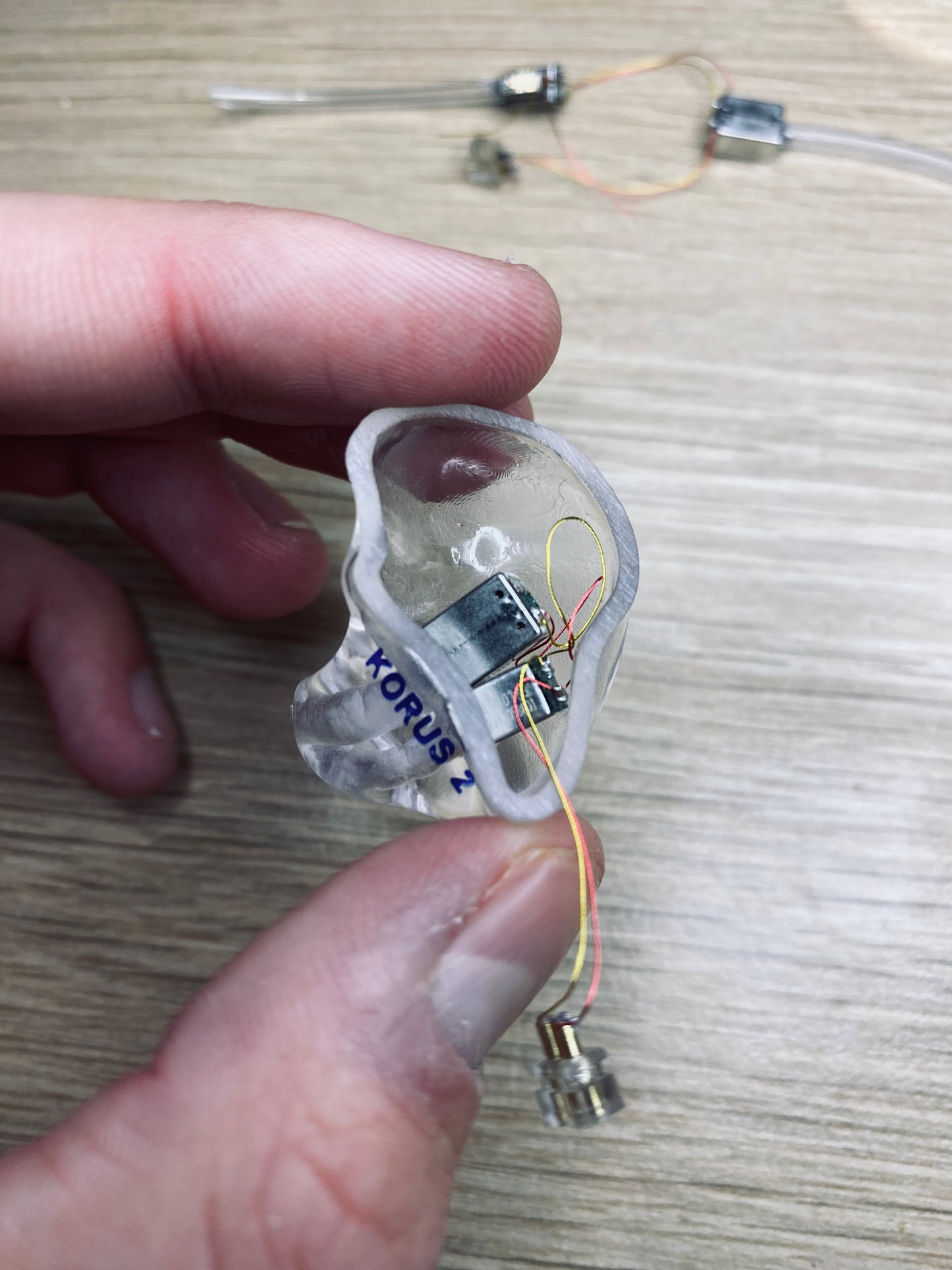Coque de In-ear monitors sur mesure