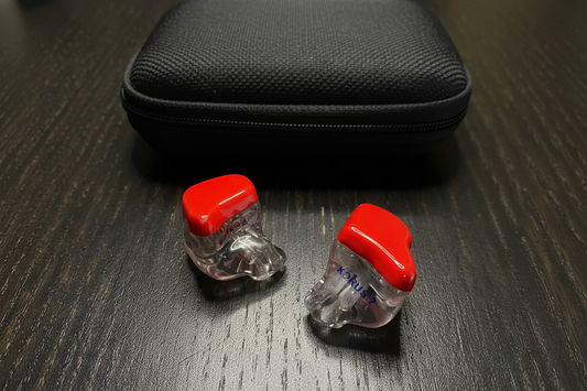 EARS / IEM / In-ear monitors moulés sur mesure / Retours de scène musicien intra-auriculaire KORUS K-300