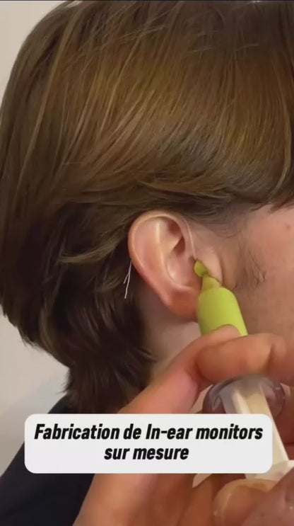 Ecouteurs intra-auriculaires sur mesure / In-ear monitors K-300 - 3 Drivers