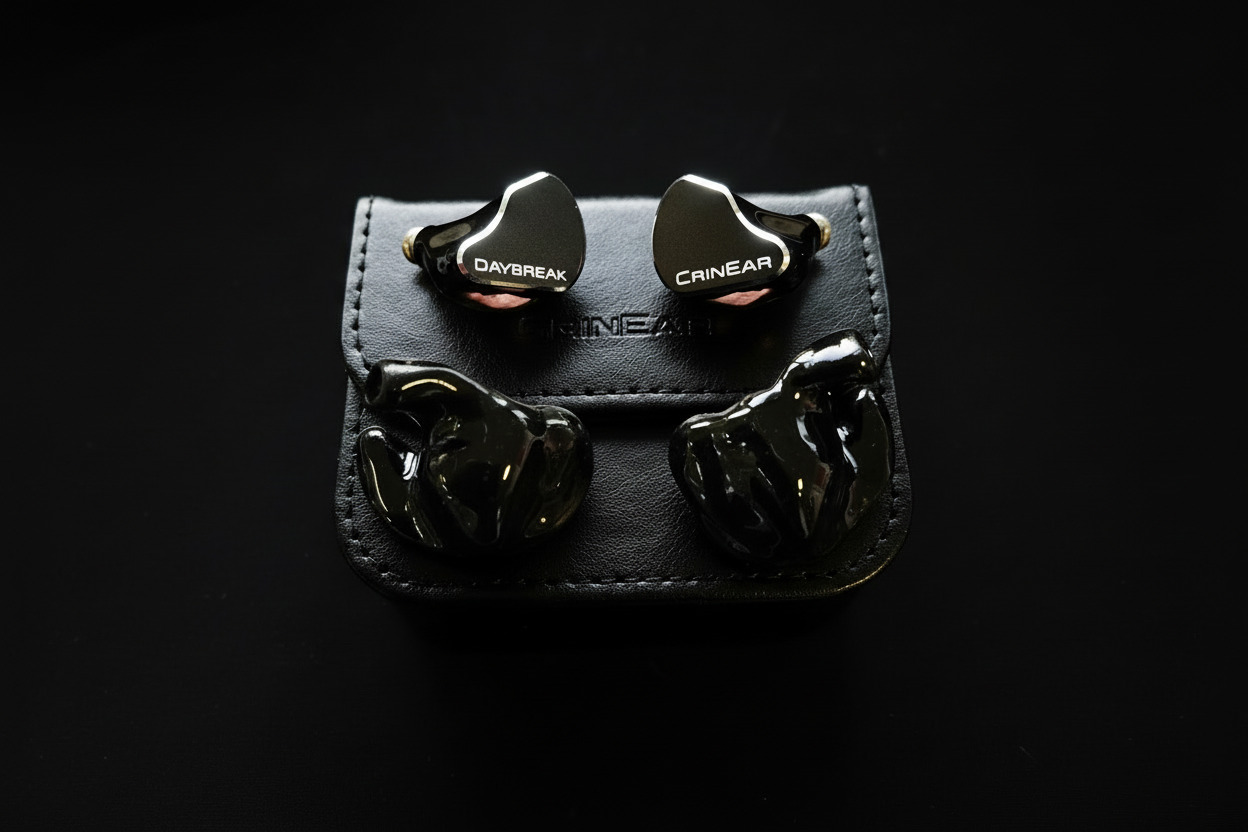 Adaptateurs audio moulés sur mesure pour ears / in-ear monitors / écouteurs intra-auriculaires musiciens Crinear - Daybreak